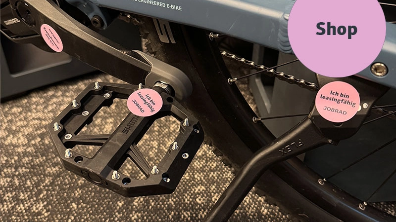 Fahrrad mit ich bin leasingfähig Stickern Fahrrad mit ich bin leasingfähig Stickern
